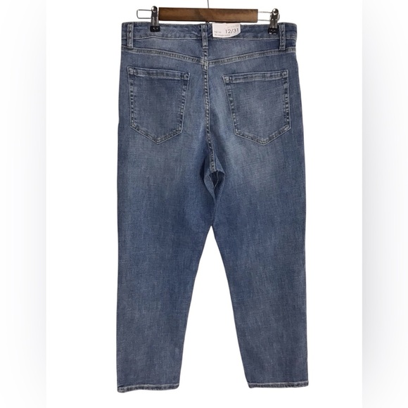 Ella Moss Anthropologie High Rise Slim Straight Ankle Jeans NWT - Picture 2 of 4